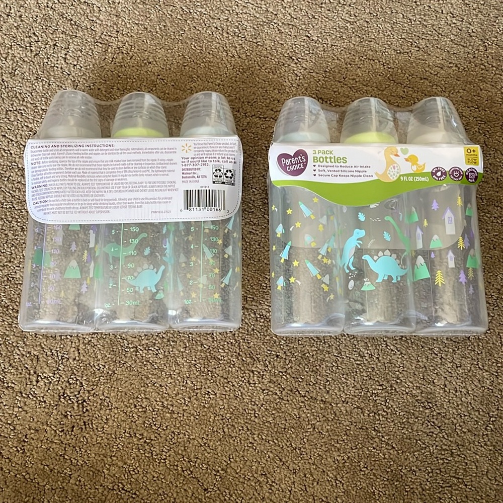 Parents Choice baby bottles